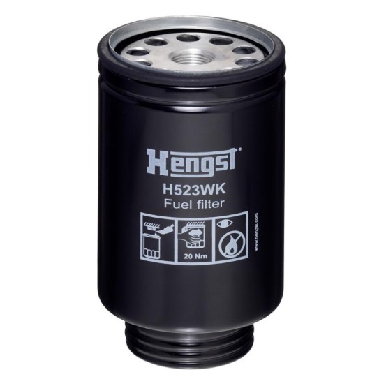 Filtre à gasoil HENGST H523WKD539 - 3261644