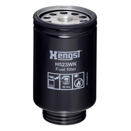 Filtre à gasoil HENGST H523WKD539 - 3261644