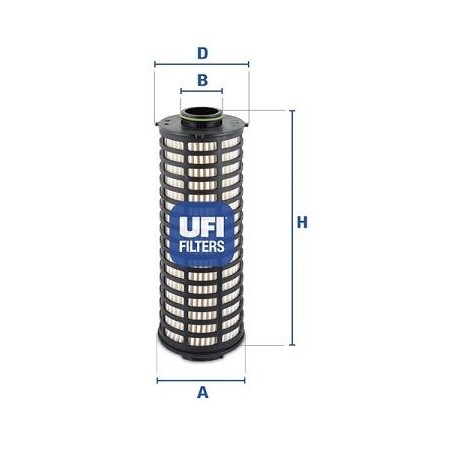 Filtre 2511100 UFI - Filtre à huile - Filtration tracteur, TP et poids lourds - Filtres-moteurs.com