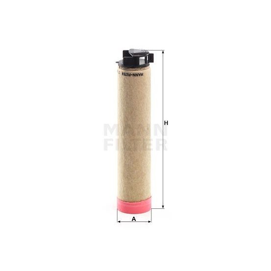 Filtre CF240 MANN FILTER - Filtre à air - Filtration tracteur, TP et poids lourds - Filtres-moteurs.com