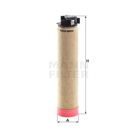 Filtre CF240 MANN FILTER - Filtre à air - Filtration tracteur, TP et poids lourds - Filtres-moteurs.com