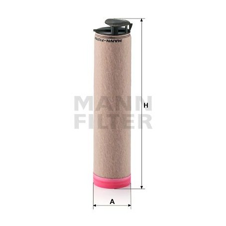 Filtre CF400 MANN FILTER - Filtre à air intérieur - Filtration tracteur, TP et poids lourds - Filtres-moteurs.com